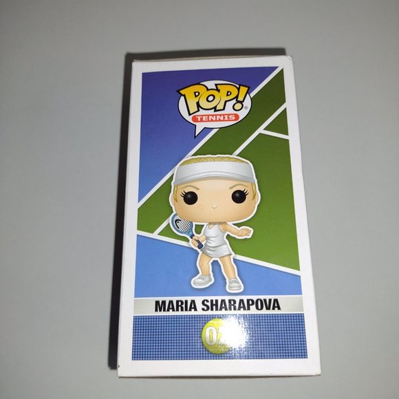 Tennis Legends Bjorn Borg 02 Funko Pop! Maria Sharapova 6.5 x 4.72 x 3.62 inches - Picture 4 of 7